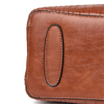 Soft Leather Shoulder Crossbody Bag for Women