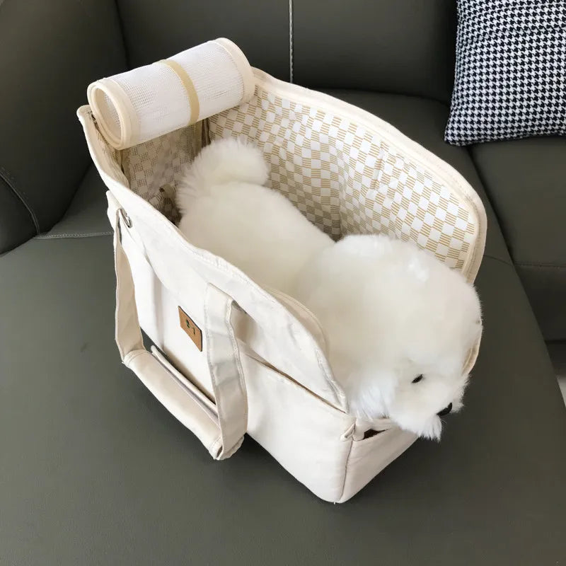Portable Pet Carrying Shoulder Handbag