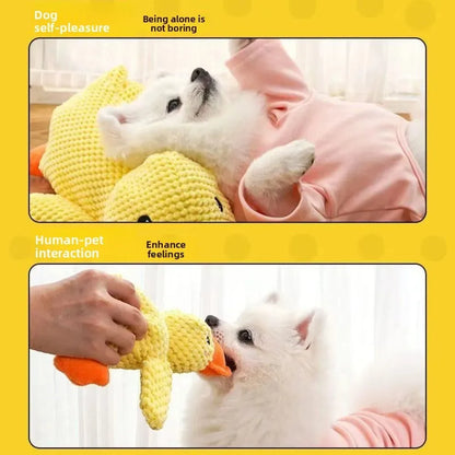 Dogs Duck Squeaky Plush Toy