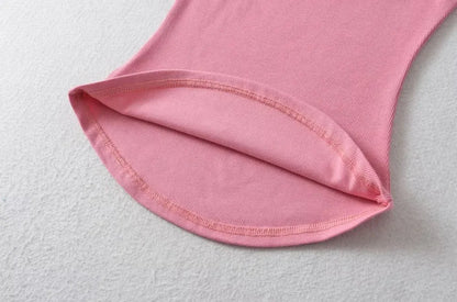 Turtleneck Sleeveless Pullovers T-Shirt