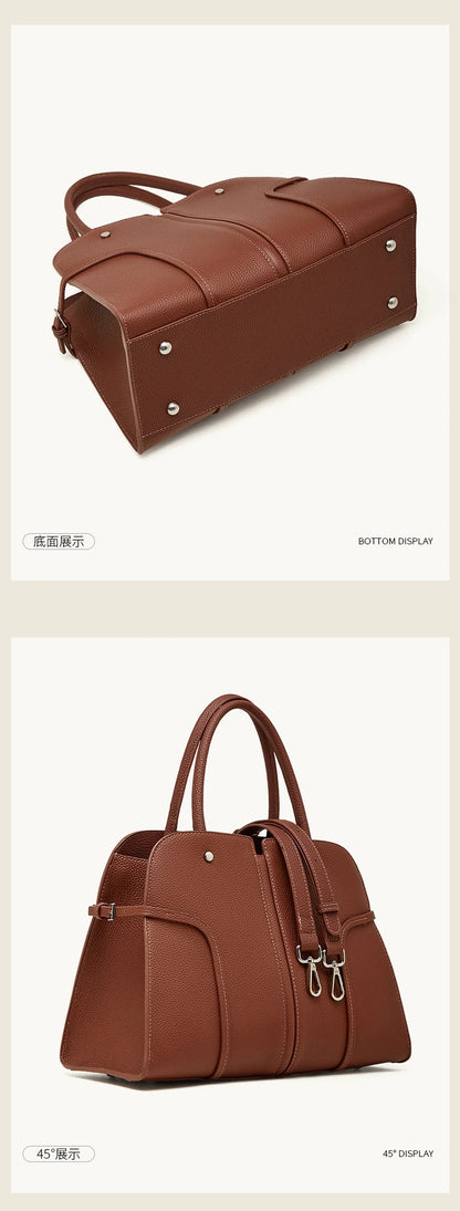 Genuine Leather Tote Handbags For Women