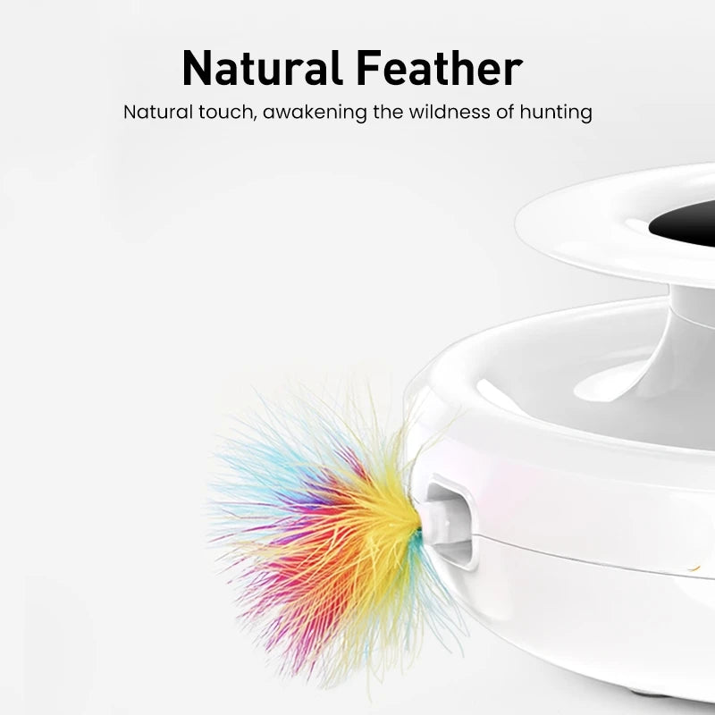 Automatic Feather Fun Ball Toy Set