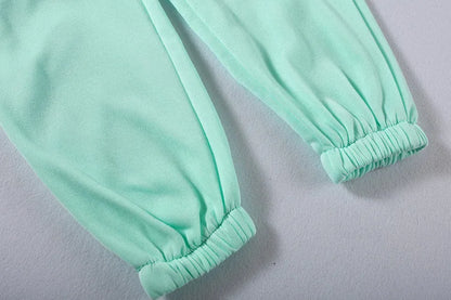 Oversized Hoodie Sweatpant Sportswear Suit