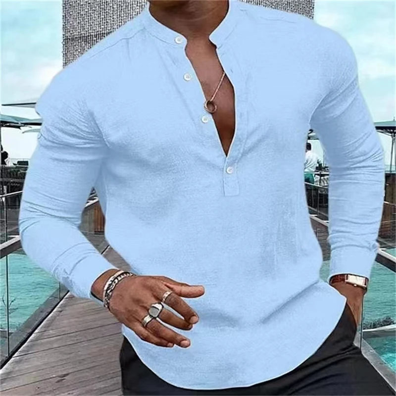 Men's Casual Long Sleeve Shirt