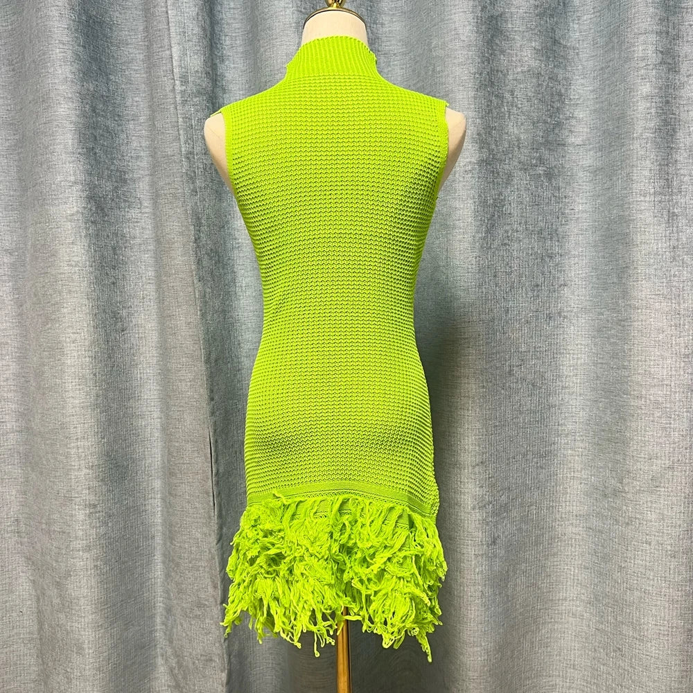 Sleeveless Bodycon Mini Party Dress