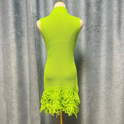 Sleeveless Bodycon Mini Party Dress