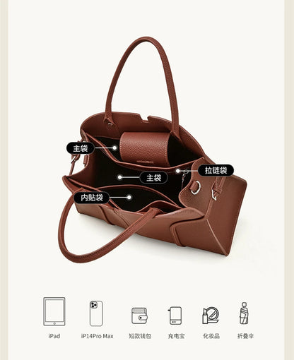 Genuine Leather Tote Handbags For Women