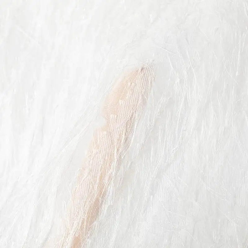 Men's Tassel Chiffon Transparent Lapel Short Sleeve Shirt