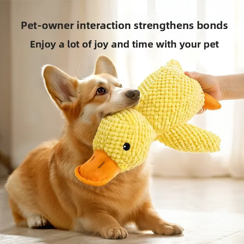 Dogs Duck Squeaky Plush Toy