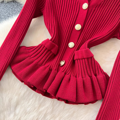 Two-Piece Knitted Suits for Women