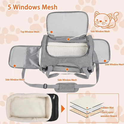 Traveling Pet Carrier Bag