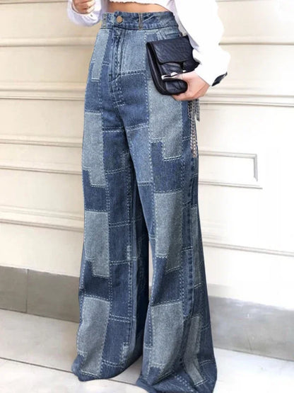 Wide Leg Loose Jeans Pant