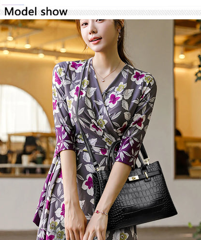 Soft Leather Shoulder Crossbody Bag for Women