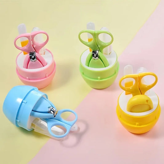4pcs Infant Baby Clipper Nail Set