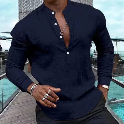Men's Casual Long Sleeve Shirt