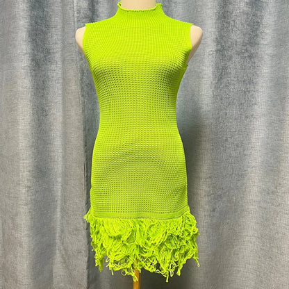 Sleeveless Bodycon Mini Party Dress