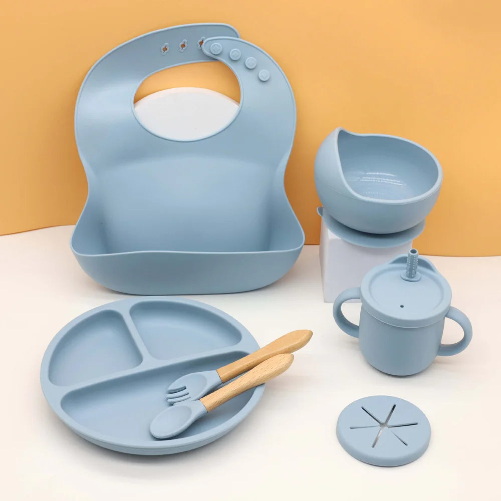 Baby Silicone Tableware Set