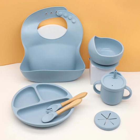 Baby Silicone Tableware Set