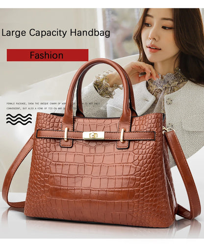 Soft Leather Shoulder Crossbody Bag for Women