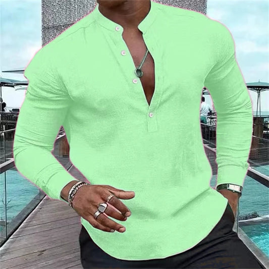 Men's Casual Long Sleeve Shirt