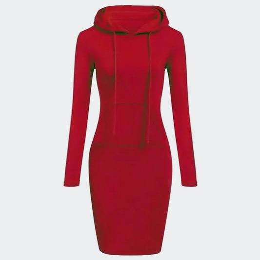 Ladies Sweatshirts Hooded Dress