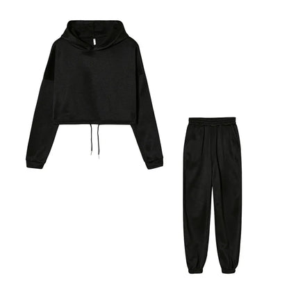 Oversized Hoodie Sweatpant Sportswear Suit