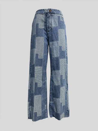 Wide Leg Loose Jeans Pant