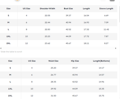 Two-piece Pajamas Homewear Set