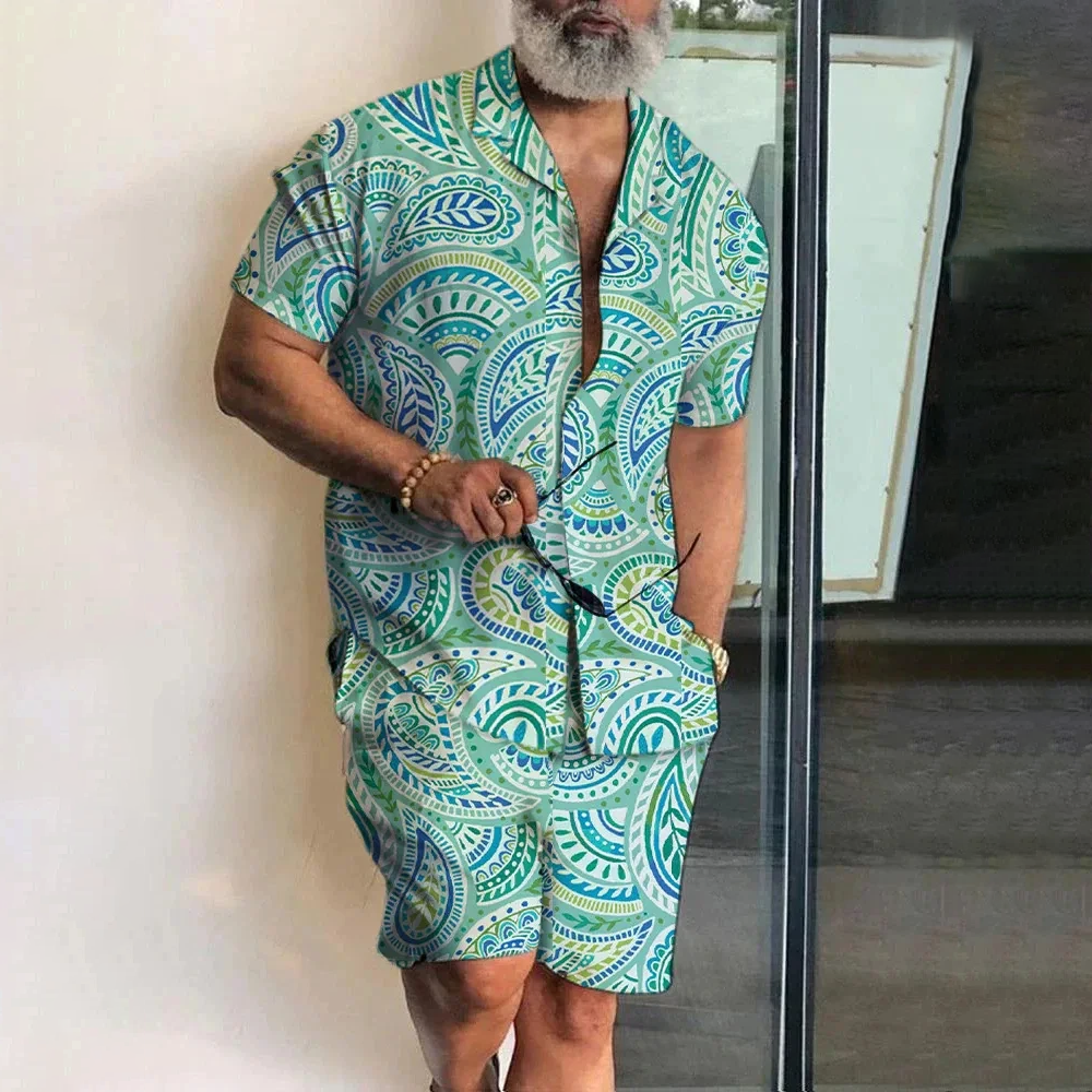 Luxury Men's Summer Shirt Set