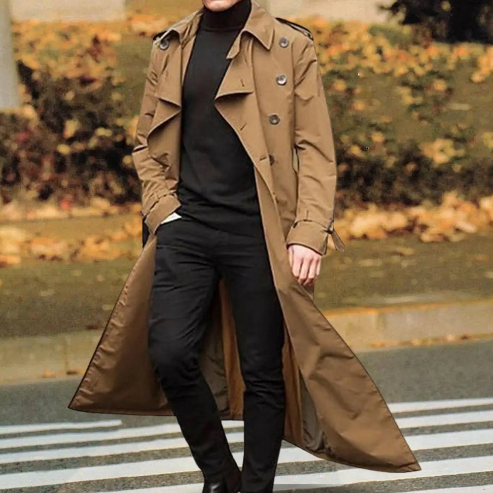 Streetwear Overlong British Coat